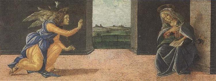 Annunciation, Sandro Botticelli